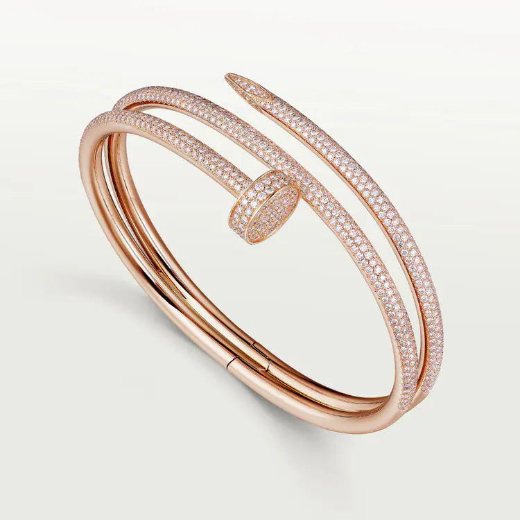 BRACELET JUSTE UN CLOU, Diamants,Disponible en trois coloris