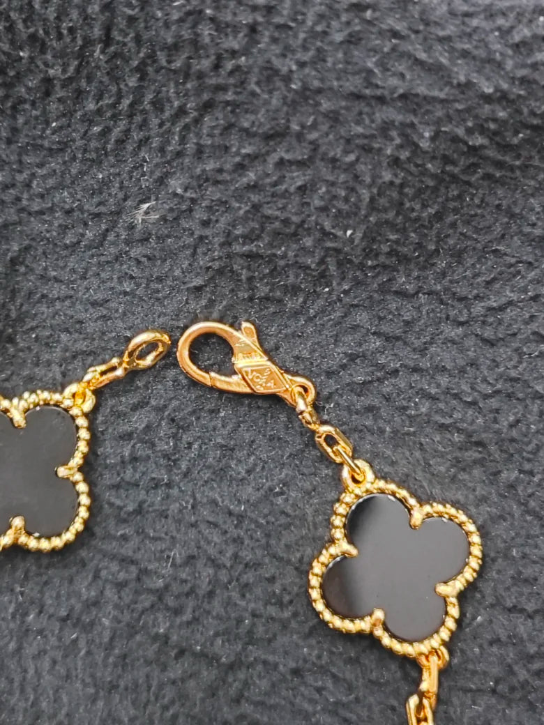 Gold Clover Bracelet