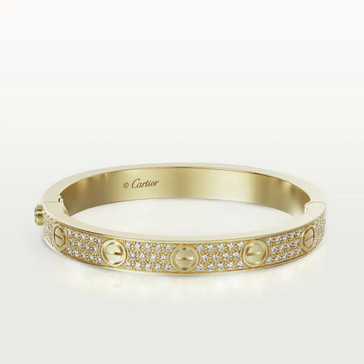 Love Bracelet Full Diamond Bracelet