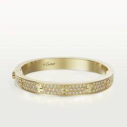 Bracelet d'amour Bracelet entièrement en diamants