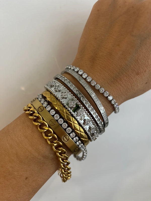 Le bracelet trèfle
