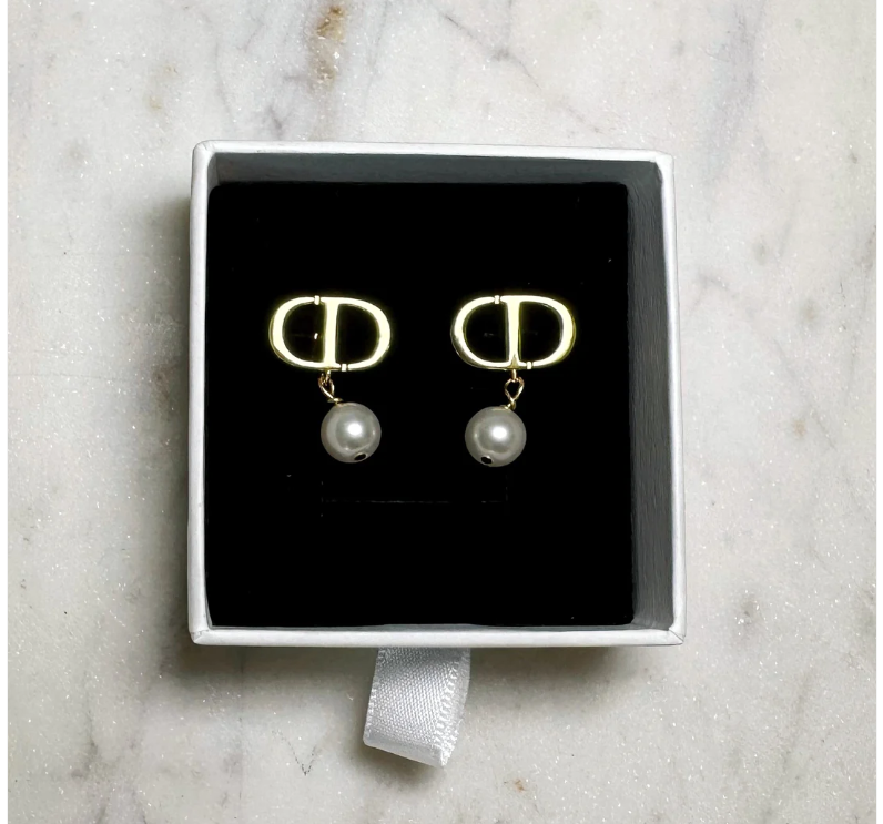 Adore Pearl drop studs