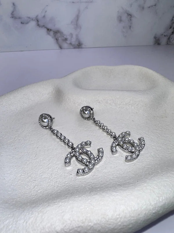 Boucle d'oreille en argent Chloé