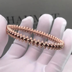 BRACELET CLASH EN OR ROSE